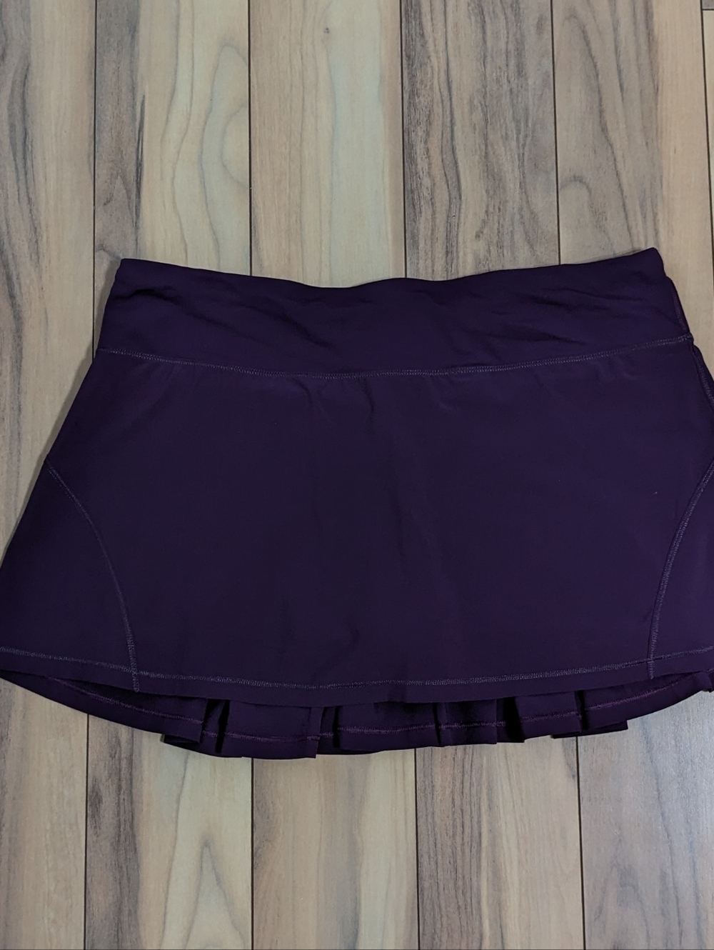 EUC! Lululemon Circuit Breaker Skirt In Dark Purple Size 10